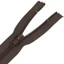 Zamek błyskawiczny #5 nierozdzielczy 14cm kolor brązowy