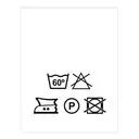 Wszywki przepis prania Pranie 60° B-Pp 074