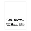 Wszywki surowcowo-ostrzegawcze 100% JEDWAB 30° prać ręcznie 20 x 22mm