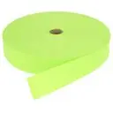 Taśma lamówka dziana 30mm kolor zielony odblask 50mb