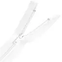 Zamek błyskawiczny #5 nierozdzielczy 14cm kolor biały