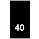 Wszywki rozmiarowe 40