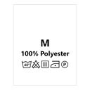 Wszywki surowcowo-ostrzegawcze rozmiar M 100% Polyester 40° duże