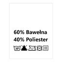 Wszywki surowcowo-ostrzegawcze 60% Bawełna 40% Poliester 30° 20 x 22mm