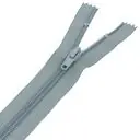Zamek błyskawiczny #5 nierozdzielczy 18cm kolor szary średni
