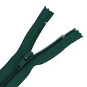 Zamek błyskawiczny #5 nierozdzielczy 18cm kolor zielony