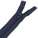 Zamek błyskawiczny #5 nierozdzielczy 18cm kolor granatowy
