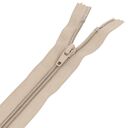 Zamek błyskawiczny #5 nierozdzielczy 18cm kolor beżowy