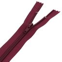 Zamek błyskawiczny #5 nierozdzielczy 18cm kolor bordowy