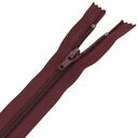 Zamek błyskawiczny #5 nierozdzielczy 18cm kolor bordowy