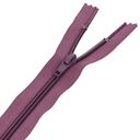 Zamek błyskawiczny #5 nierozdzielczy 18cm kolor fioletowy