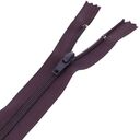 Zamek błyskawiczny #5 nierozdzielczy 18cm kolor fioletowy