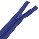 Zamek błyskawiczny #5 nierozdzielczy 18cm kolor niebieski ciemny