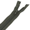 Zamek błyskawiczny #5 nierozdzielczy 18cm kolor zielony khaki