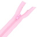 Zamek błyskawiczny #5 nierozdzielczy 18cm kolor różowy