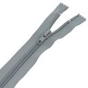 Zamek błyskawiczny #5 nierozdzielczy 18cm kolor szary średni