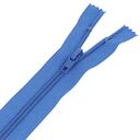 Zamek błyskawiczny #5 nierozdzielczy 16cm kolor niebieski ciemny
