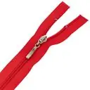 Zamek błyskawiczny #5 rozdzielczy ozdobny 30cm kolor czerwony