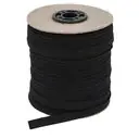 Wypustka bawełniana ze sznurkiem 1,8 mm kolor czarny 68mb szpula