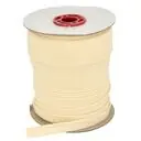 Wypustka bawełniana ze sznurkiem 1,8 mm kolor ekri 75mb szpula
