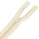 Zamek błyskawiczny #5 rozdzielczy 30cm kolor beżowy