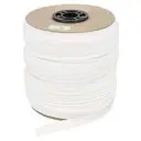 Wypustka bawełniana ze sznurkiem 1,8 mm kolor biały 70mb szpula