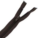 Zamek błyskawiczny #5 rozdzielczy 33cm kolor brązowy