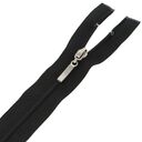 Zamek błyskawiczny #5 rozdzielczy ozdobny dwusuwakowy góra dół 35cm kolor czarny