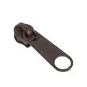 Suwaki 5 bez blokady (non-lock) do taśmy suwakowej spiralnej kolor brązowy C088 500 szt.