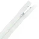 Zamek błyskawiczny spiralny #3 nierozdzielczy kordel 16cm kolor biały