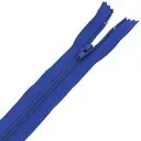 Zamek błyskawiczny spiralny #3 nierozdzielczy kordel 18cm kolor niebieski ciemny