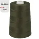 Nici poliestrowo-rdzeniowe Kord 80 kolor zielony khaki 756M 5000 y