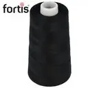 Nici do szycia poliestrowe Fortis 50/2 kolor czarny 4400 y