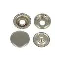 Napy metalowe 15 mm STANDARD TAL's kolor srebrny nikiel op.710 szt.