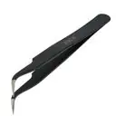 Pinceta wygięta (pęseta) 12 cm JACK kolor czarny