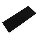 Łata termoprzylepna do naprasowania 17 × 45 cm – 100% bawełna kolor czarny - 1 szt.