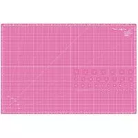 Mata podkładowa, samoregenerująca, dwustronna, różowa, TEXI PINK 90x60 cm
