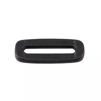 Ramka plastikowa 20mm przelotka kolor czarny