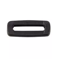 Ramka plastikowa 30mm - przelotka kolor czarny