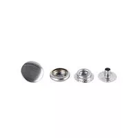 Napy metalowe 15 mm STANDARD NEW STAR kolor srebrny nikiel op.710 szt.