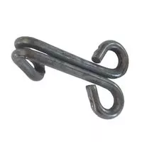 Haki metalowe, haftki metalowe duże techniczne 22mm op.100szt.