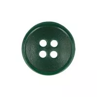 Guzik ubraniowy 15mm zielony ciemny madis