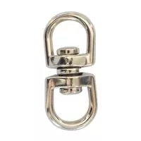 Krętlik metalowy 12mm srebrny – 48 sztuk