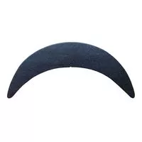 Daszek do czapki z pamięcią kształtu 29mm/149mm 6-09SP kolor czarny 50szt.