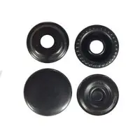 Napy metalowe 15 mm STANDARD NEW STAR kolor czarny oksyda op.710 szt.