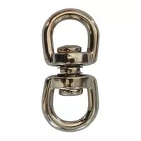 Krętlik metalowy 10mm srebrny – 50 sztuk