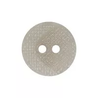 Guziki ubraniowe dwudziurkowe 15mm 24B kolor szary szklisty 500szt.