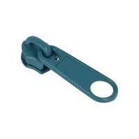 Suwak do taśmy suwakowej spiralnej #5 non-lock kolor zielony 100szt.