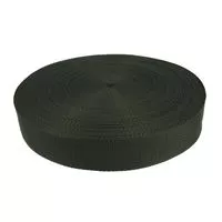 Taśma nośna 40mm polipropylenowa kolor zielony khaki 50mb