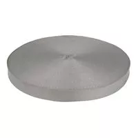 Taśma bistorowa do smyczy 10mm kolor szary 50mb